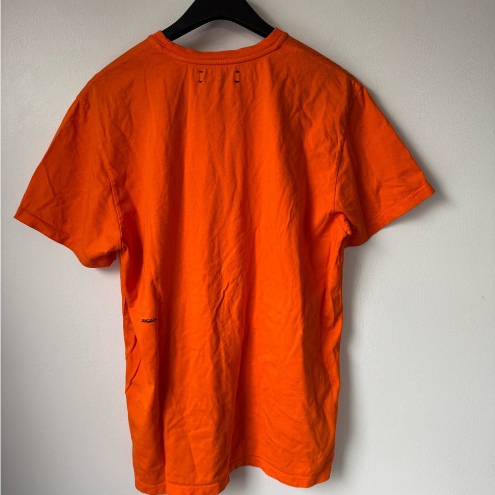 Pangaia Orange Basic Tee Size Small - image 6